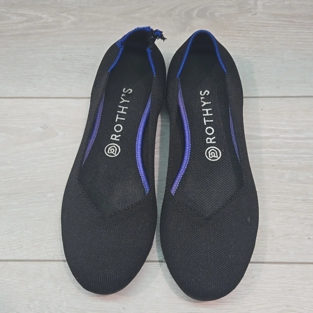 Rothy's Women Round Toe Ballet Flats Loafer Slip on shoes sz 10